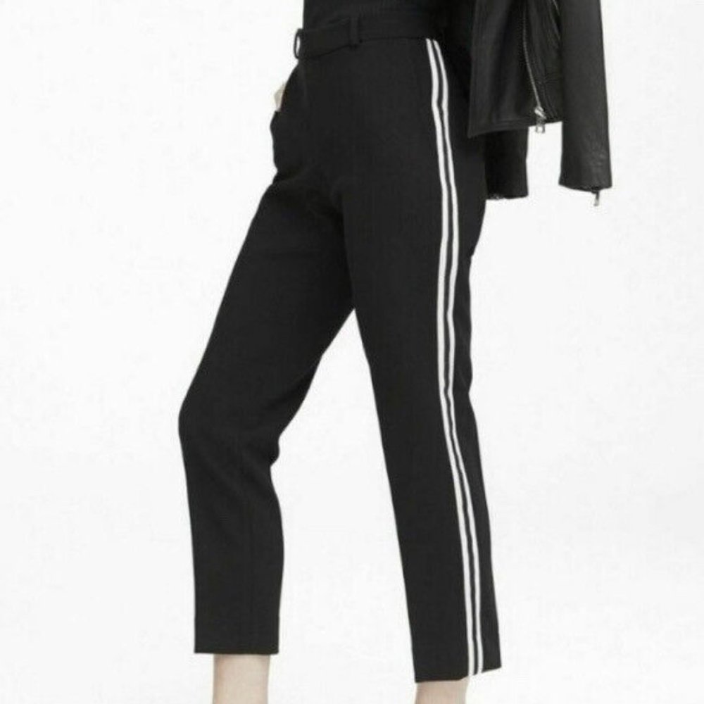 Banana Republic Avery Tuxedo Ankle Pants.